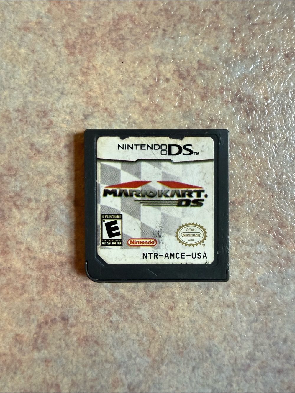 Nintendo Mario Kart DS Cartridge - Black/White/Red